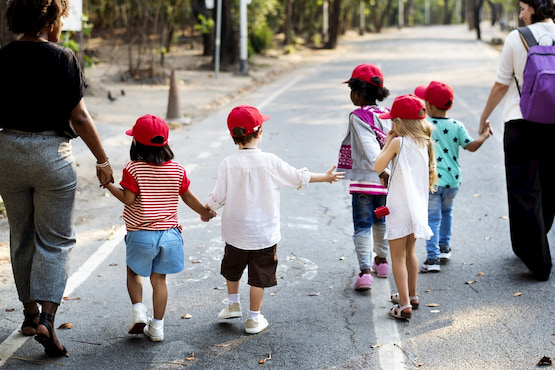 a class field trip in Tampa