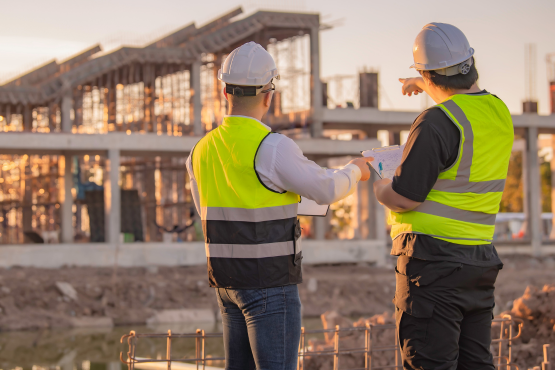 a construction crew